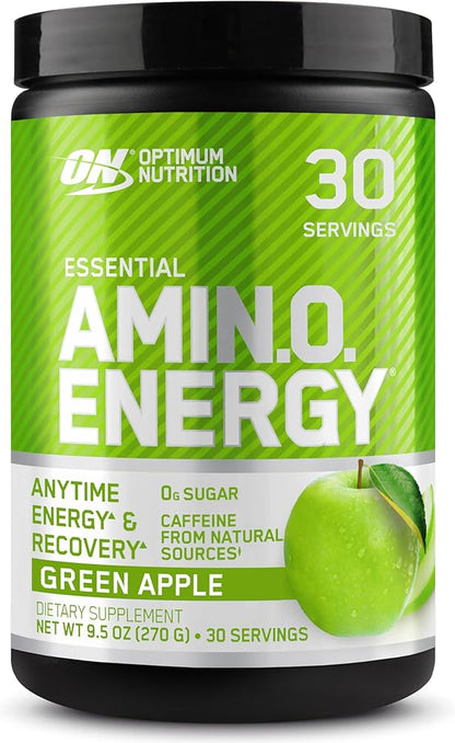 Optimum Nutrition essential amino energy green apple, 30 serv 270g