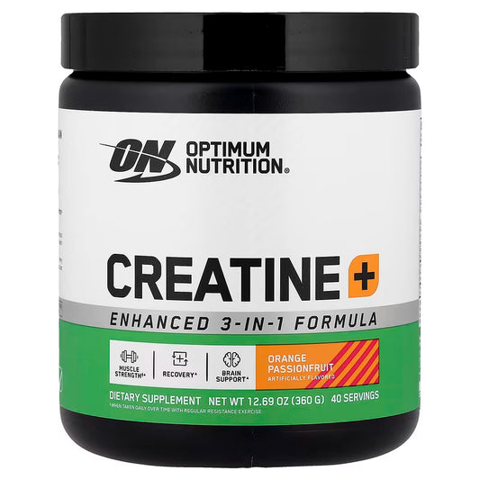 Optimum Nutrition orange passionfruit creatine+ Orange 360g